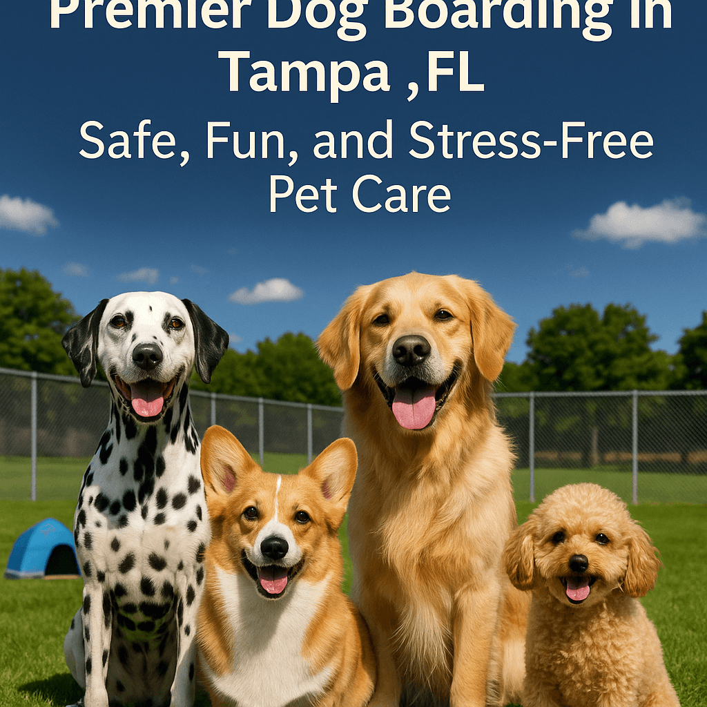 Premier Dog Boarding in Tampa FL: Safe, Fun, and Stress-Free Pet Care