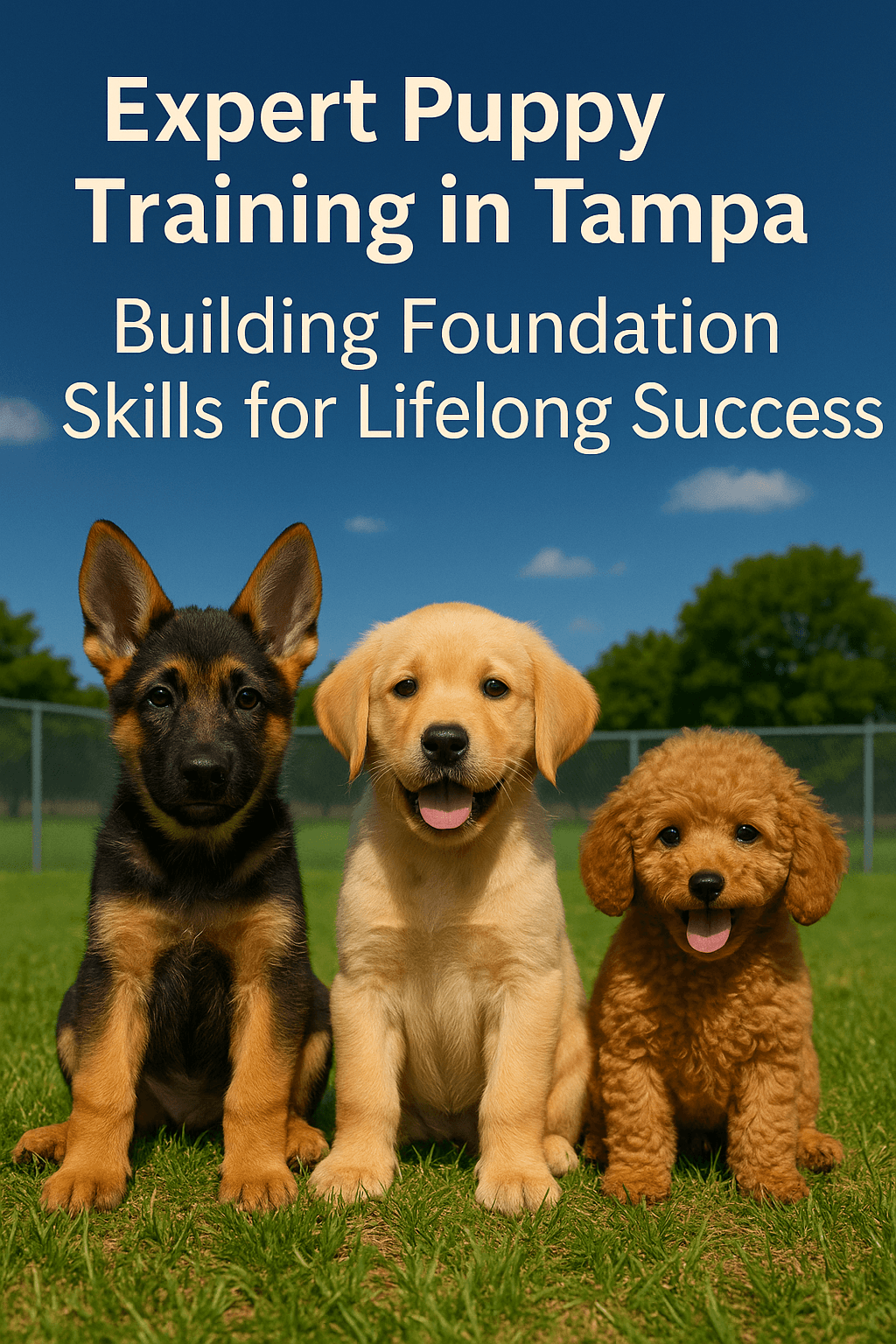 Expert Puppy Training in Tampa: Building Foundation Skills for Lifelong Success